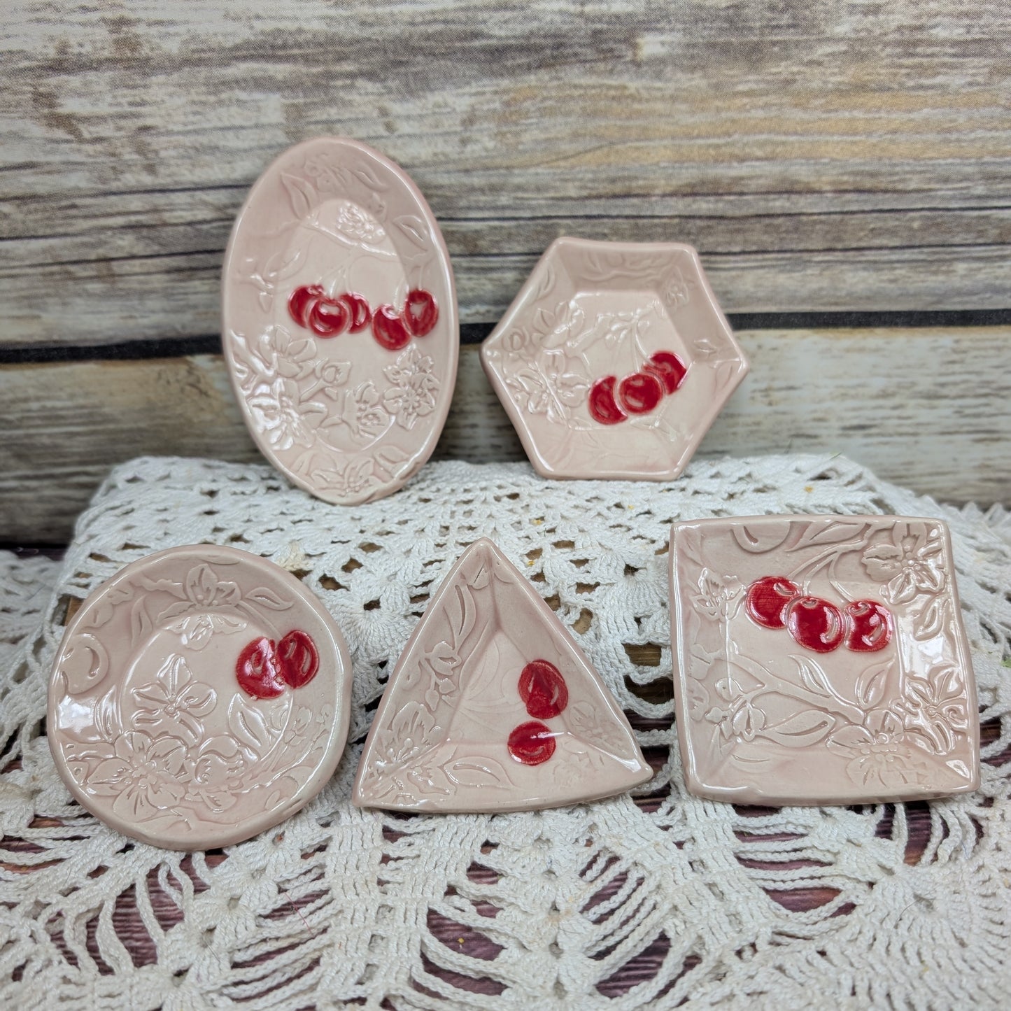 Tiny Trinket dish (Cherry Blossoms)