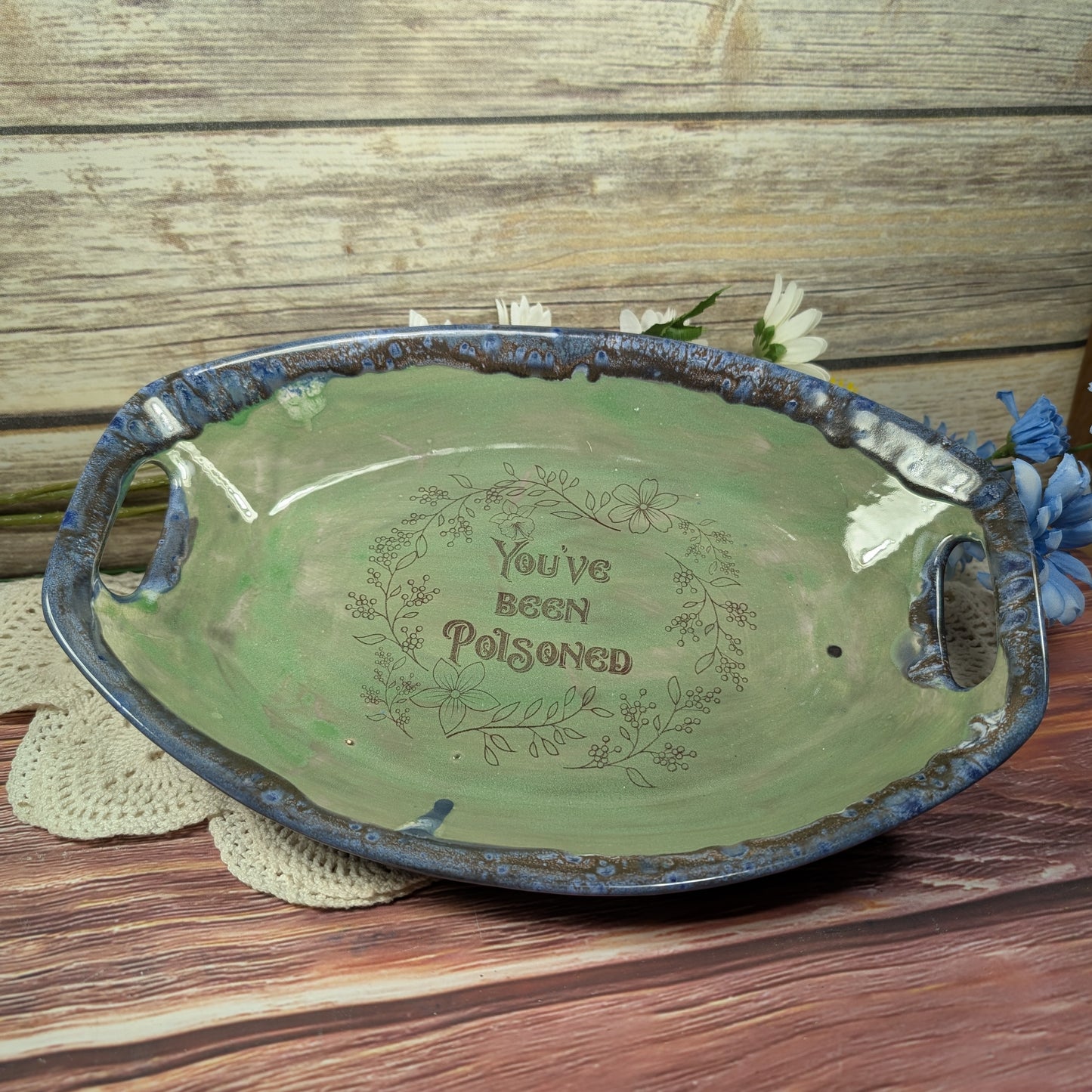 "You've Been Poisoned" Tray (13 inch)