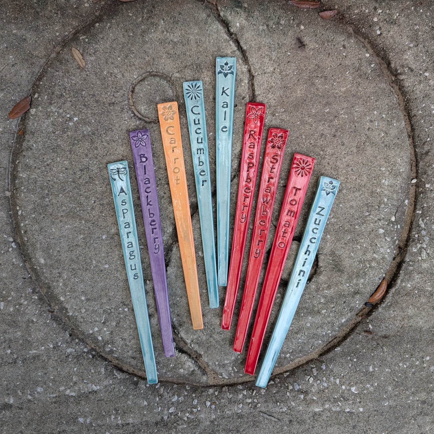 Plant Markers (fruits and vegetables)
