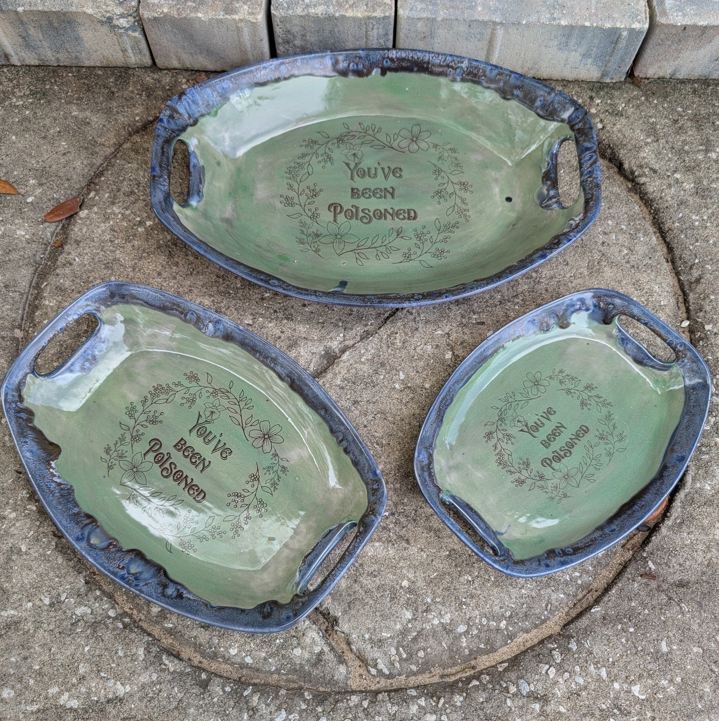 "You've Been Poisoned" Tray (13 inch)