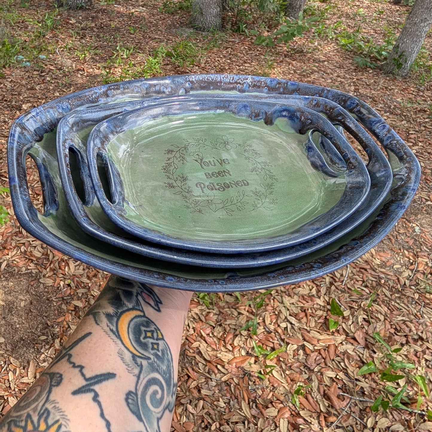 "You've Been Poisoned" Tray (10 inch)