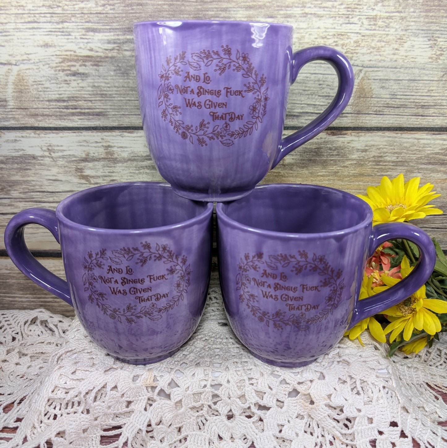"And Lo" Mug