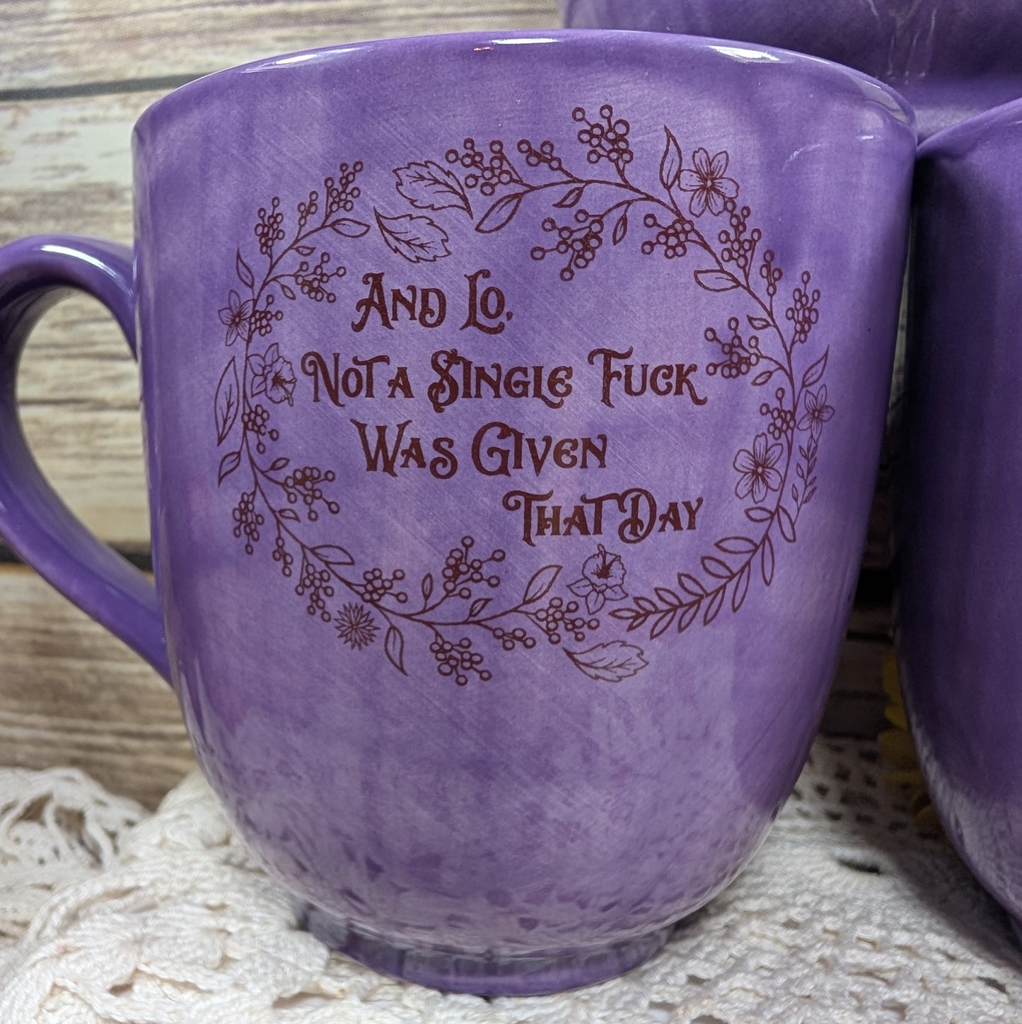 "And Lo" Mug
