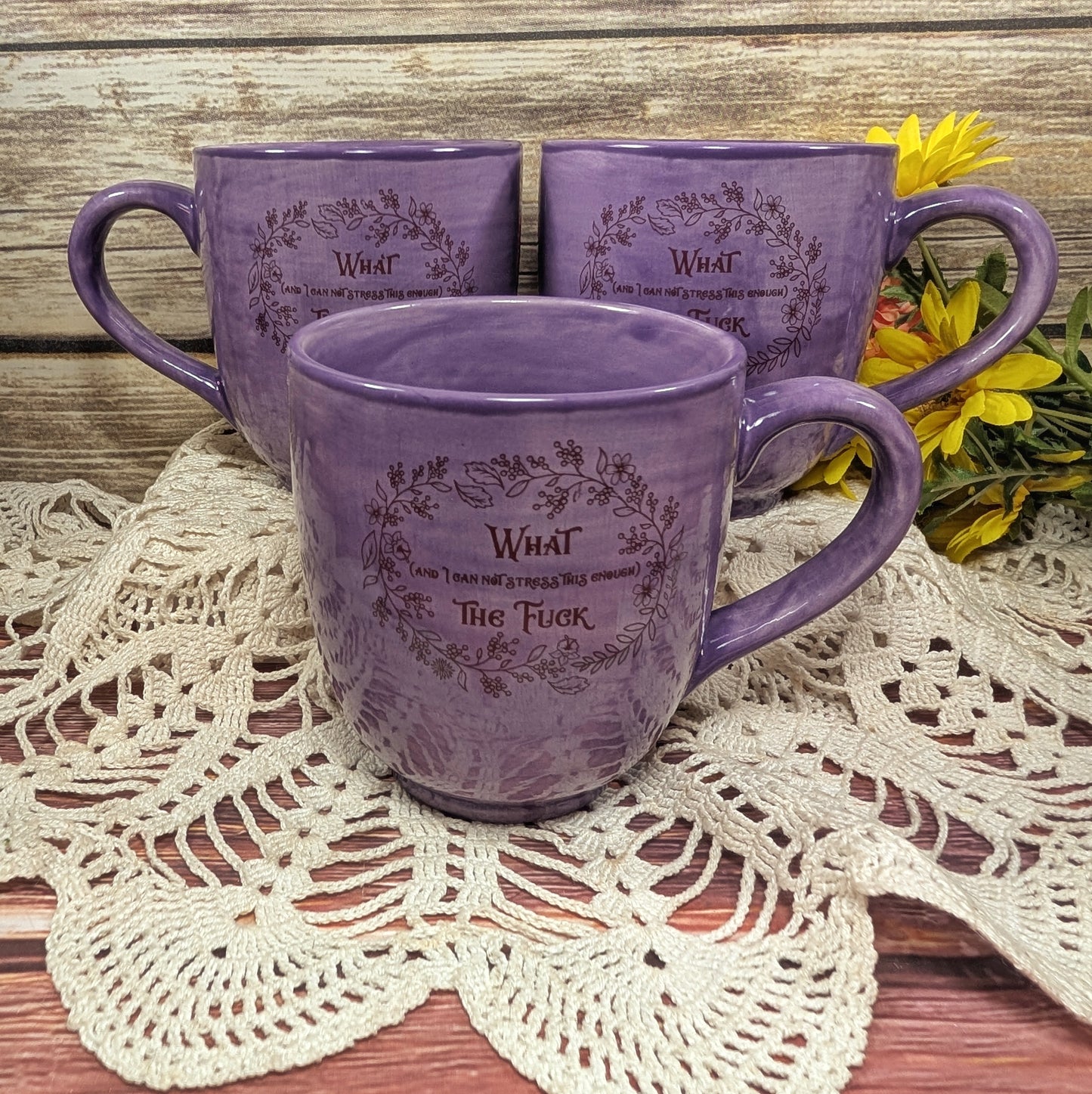 "What (and I can not...)" Mug