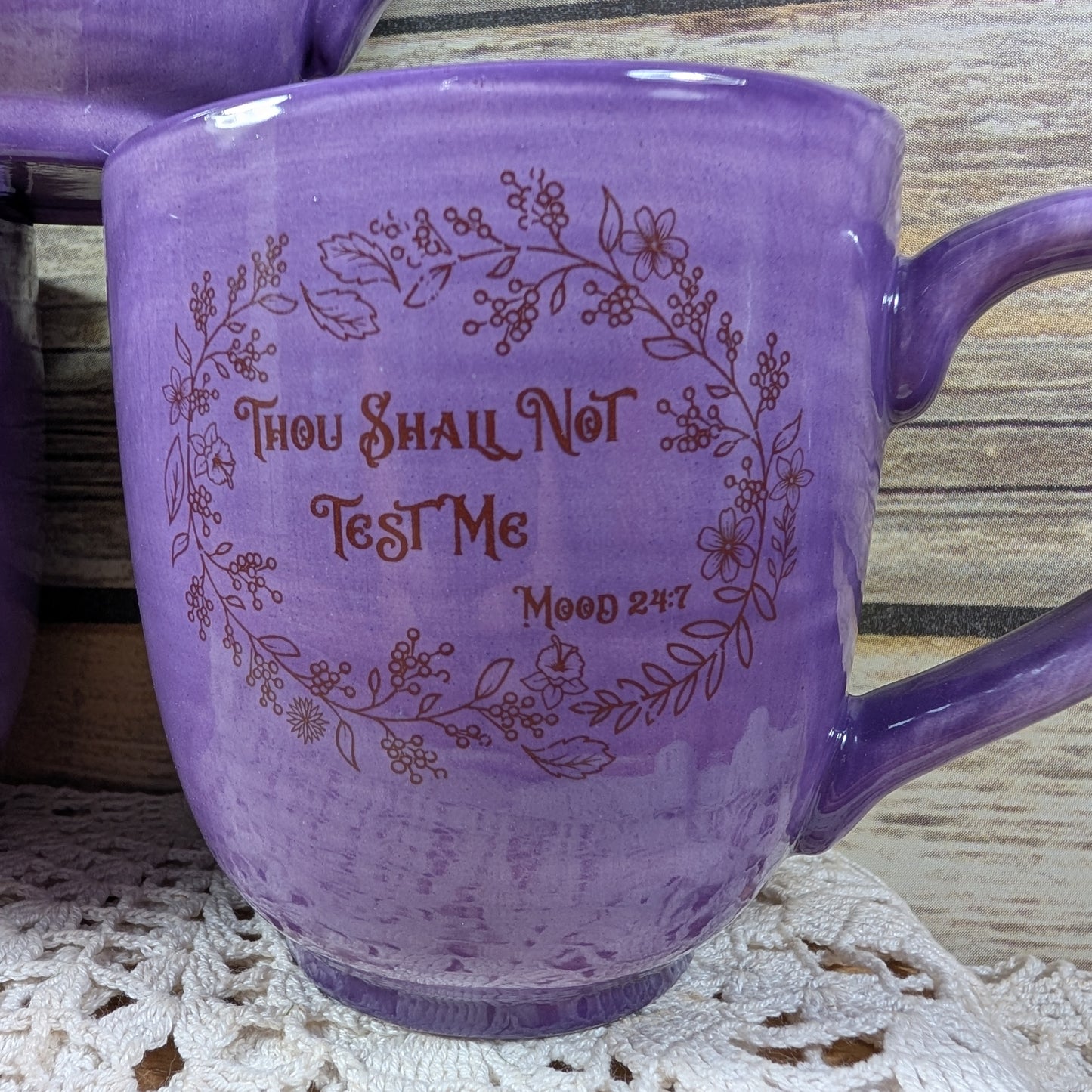 "Thou Shall Not" Mug