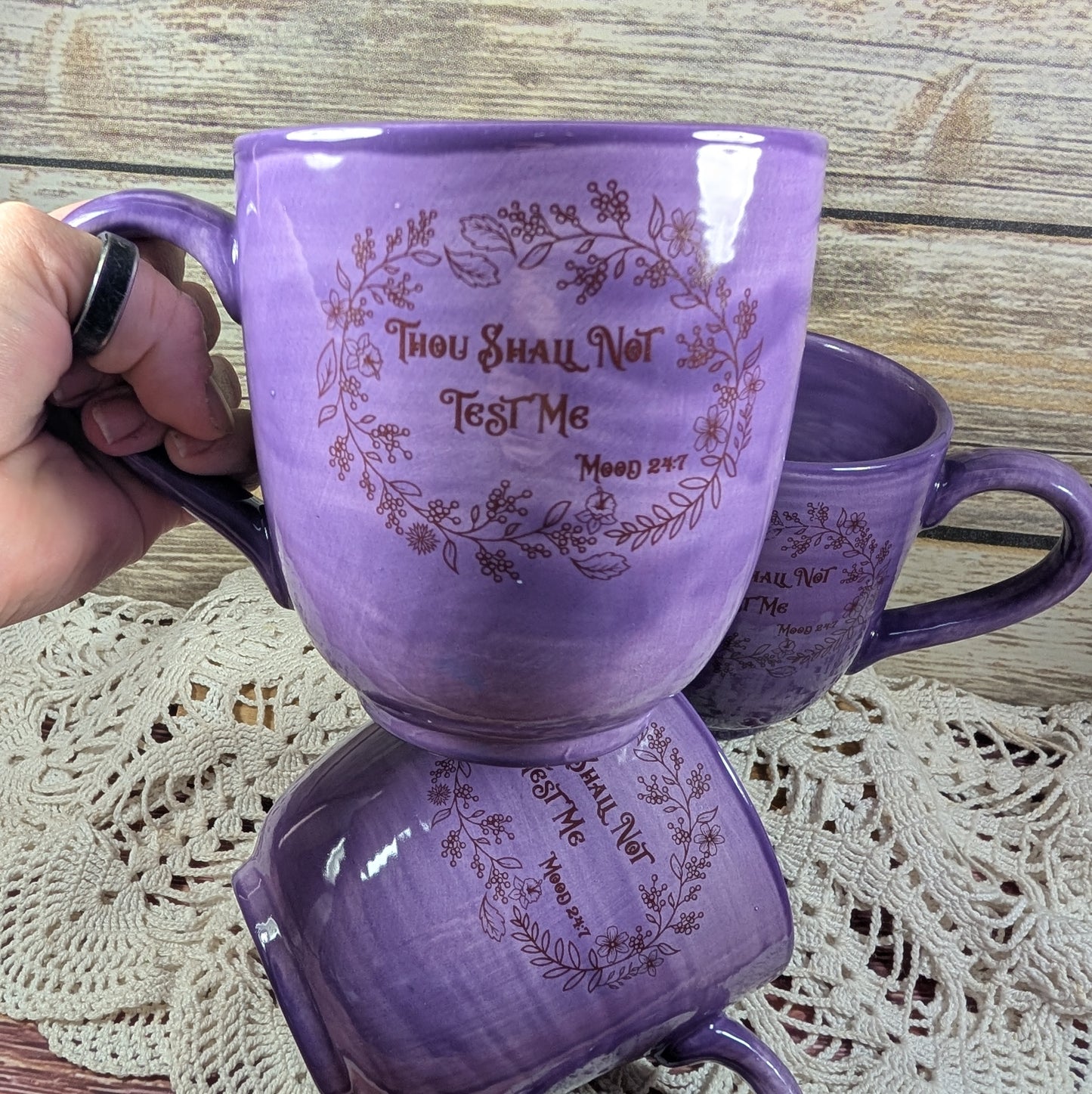 "Thou Shall Not" Mug