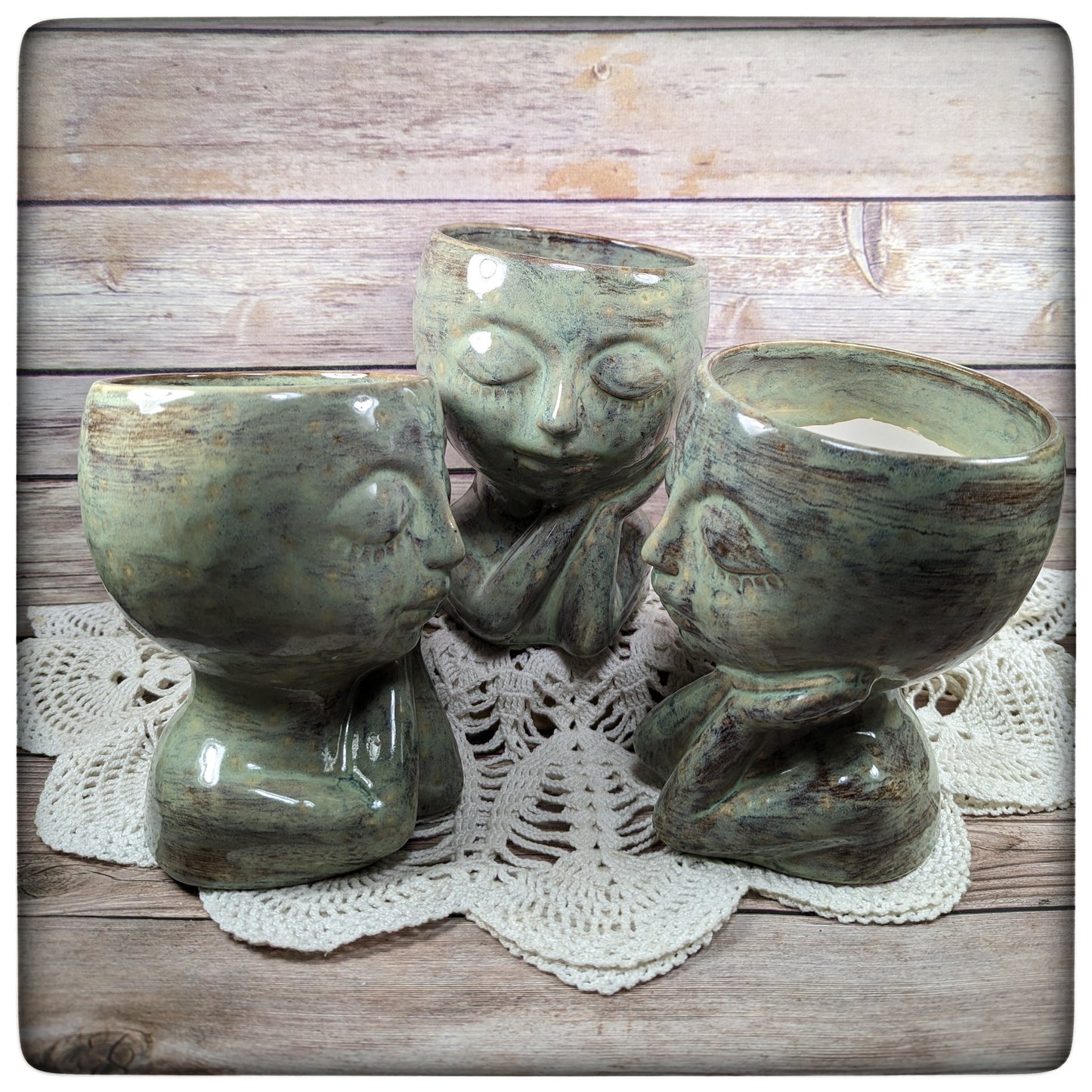 Sleepy Face planter