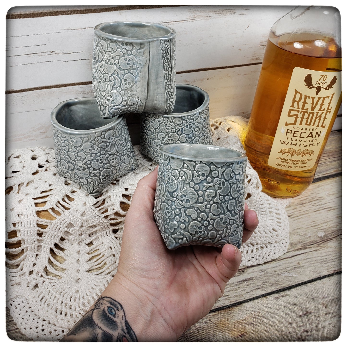 Skull 5-ounce cup