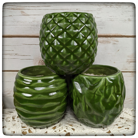 Hanging planters (set of three)