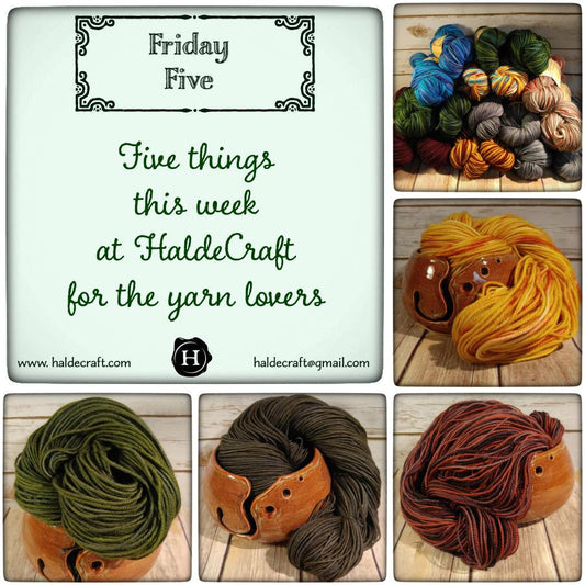 Yarn restocks and One-Hit Wonders this week!