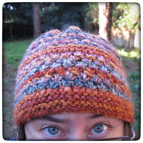 A third handspun hat