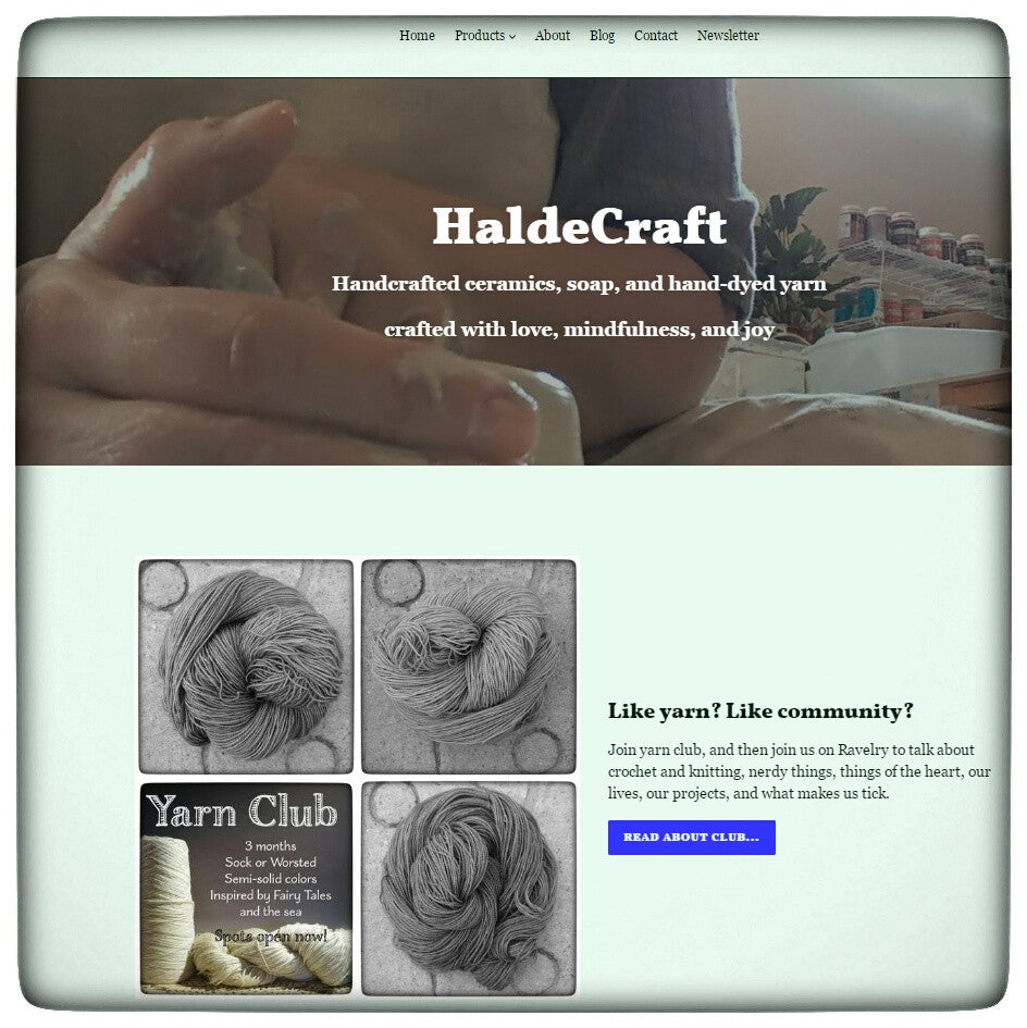 HaldeCraft has a new look