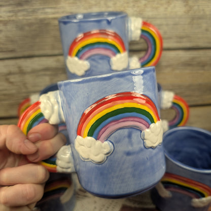 Triple Rainbow Mug