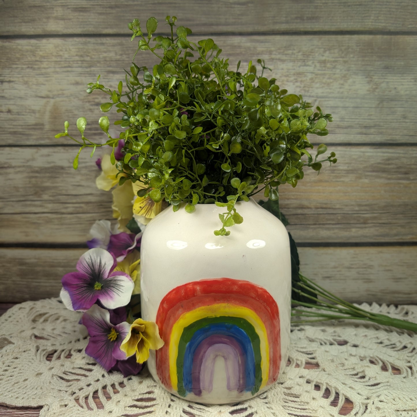 Rainbow vase