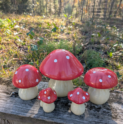 Garden mushroom (6-inch)