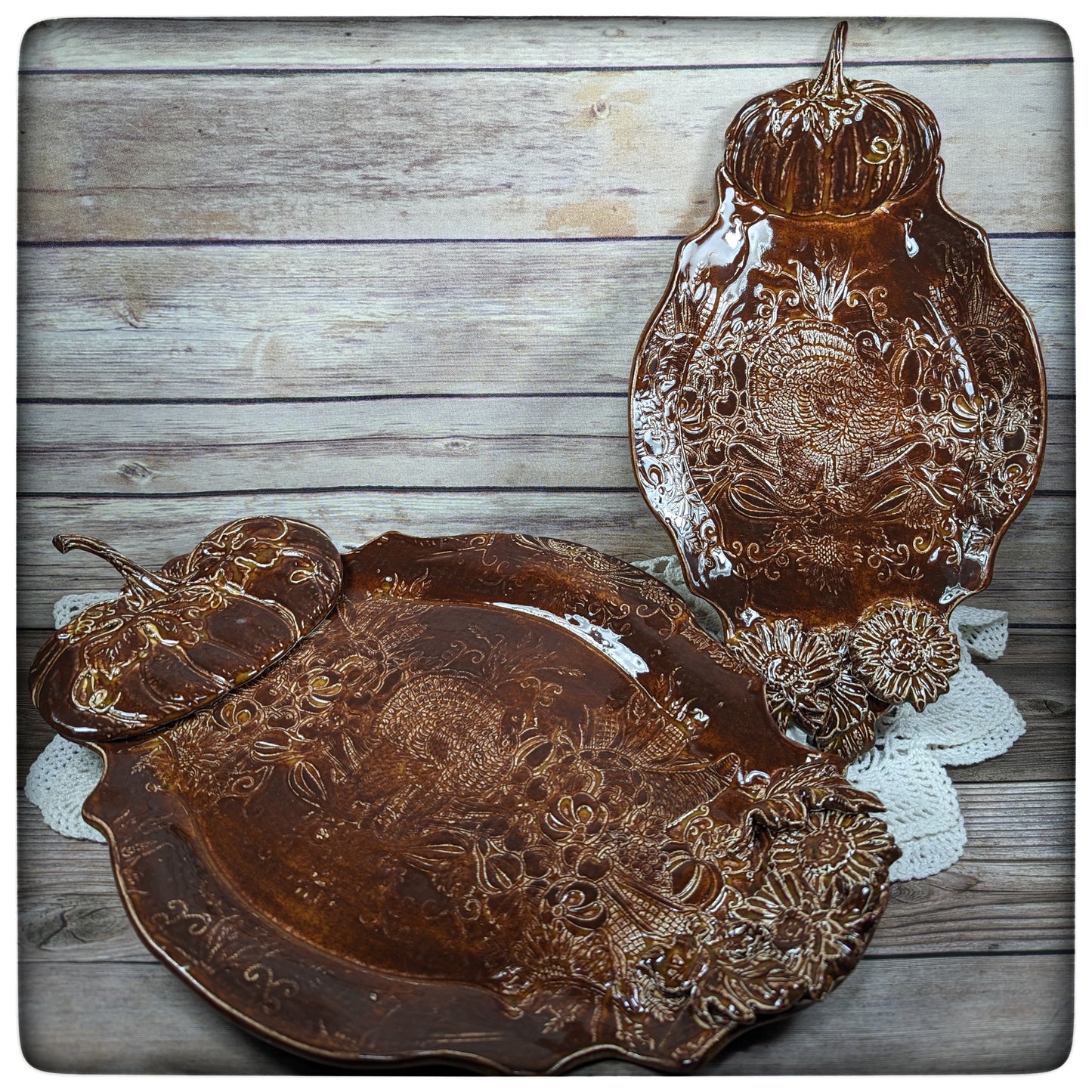 Turkey serving dish (15 inch)