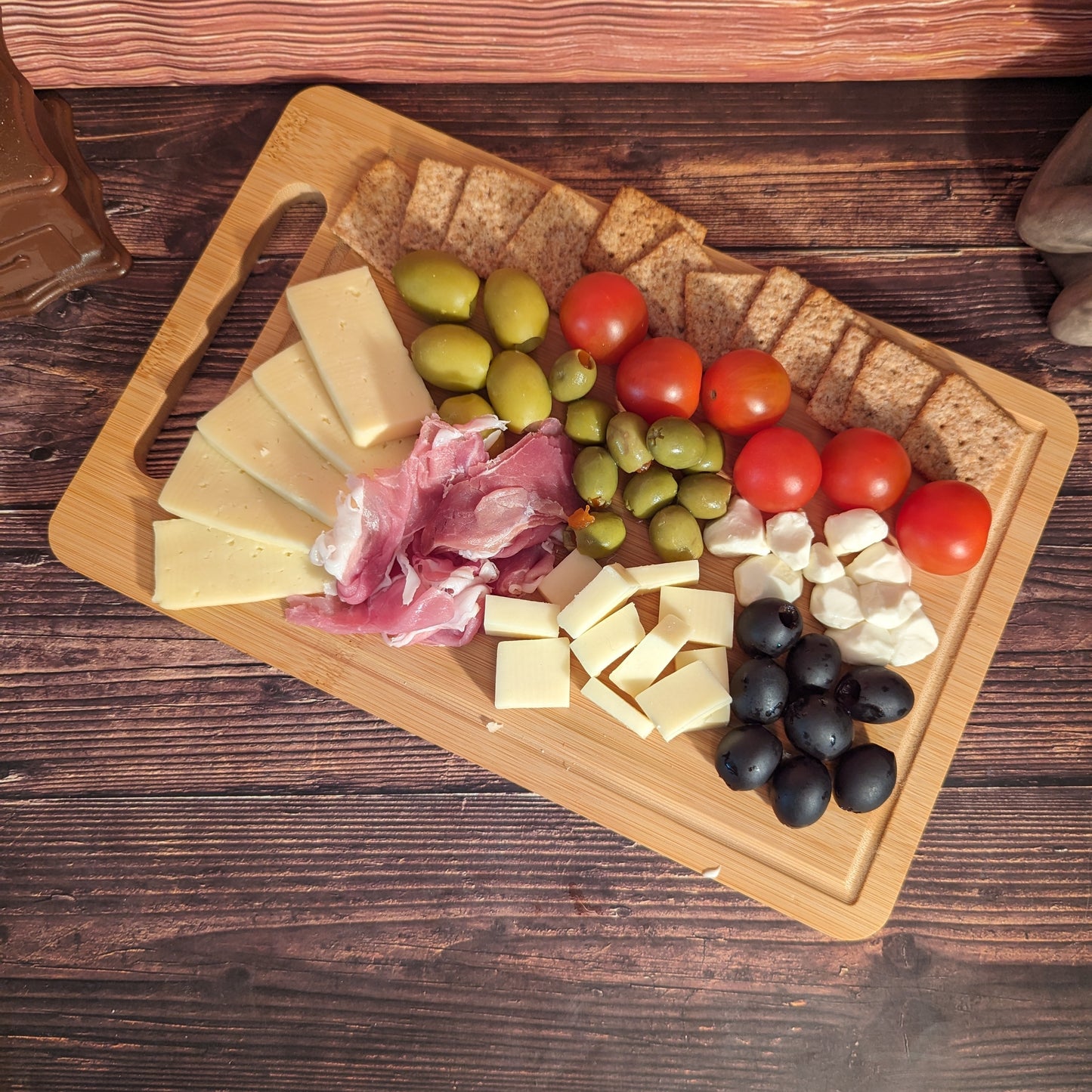 Charcuterie Tray (Mushrooms; rectangle)