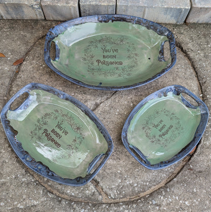 "You've Been Poisoned" Tray (10  inch)
