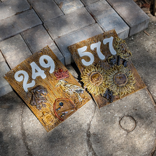 Custom Address Plaque