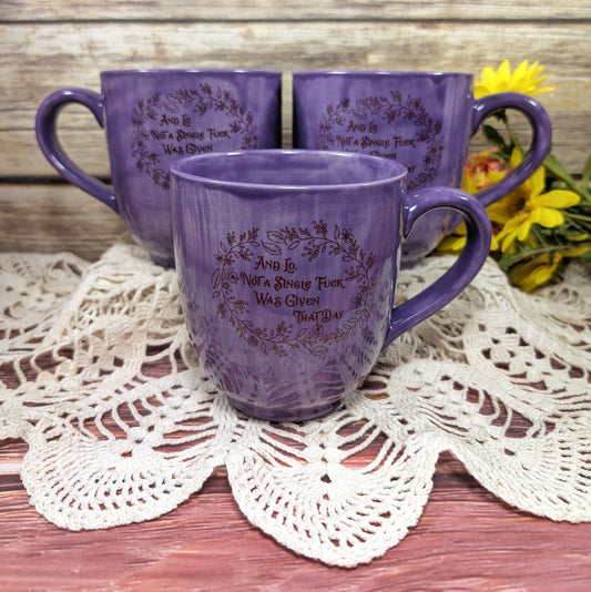 "And Lo" Mug