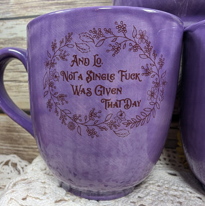 "And Lo" Mug