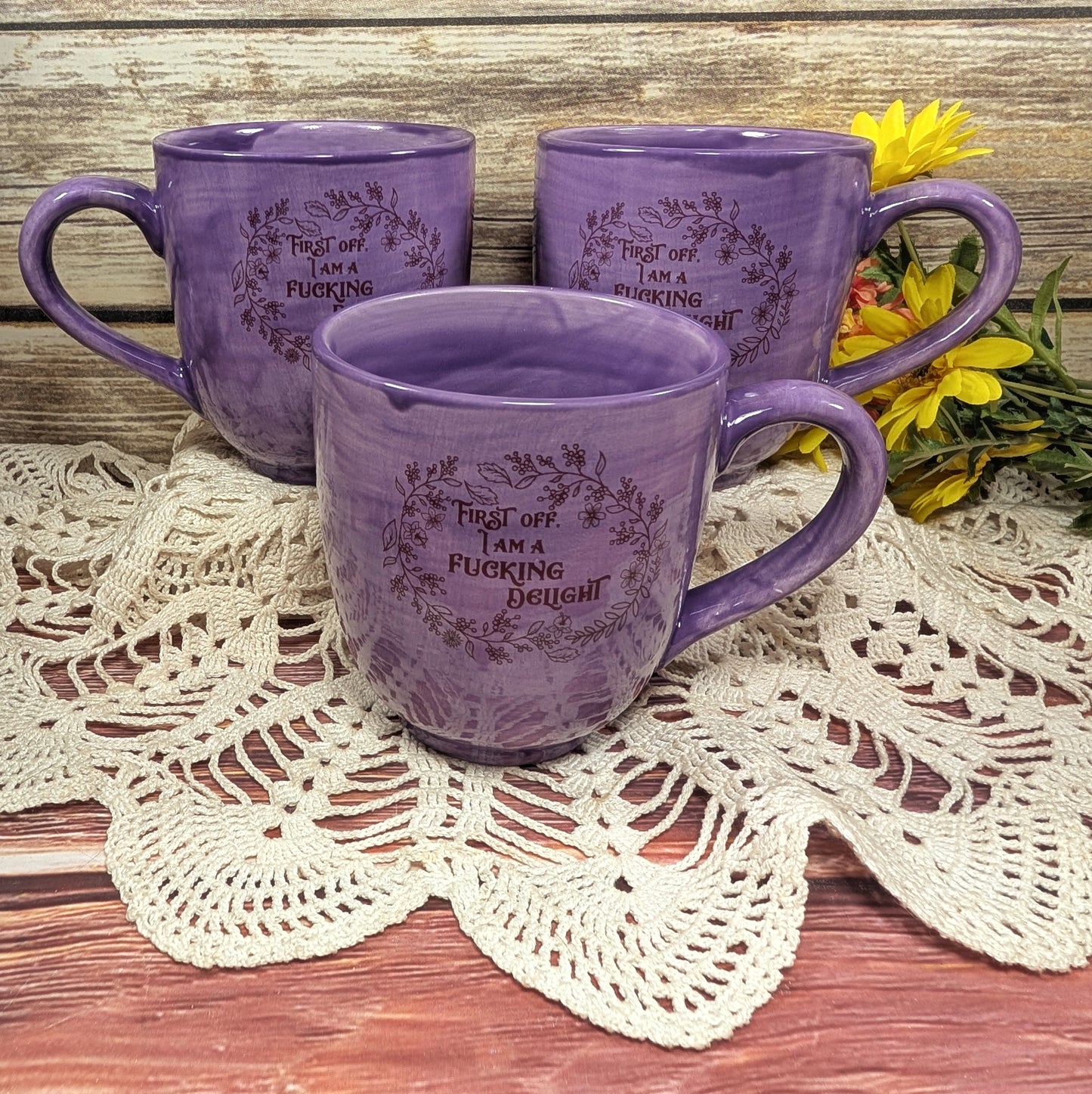 "First Off..." Mug