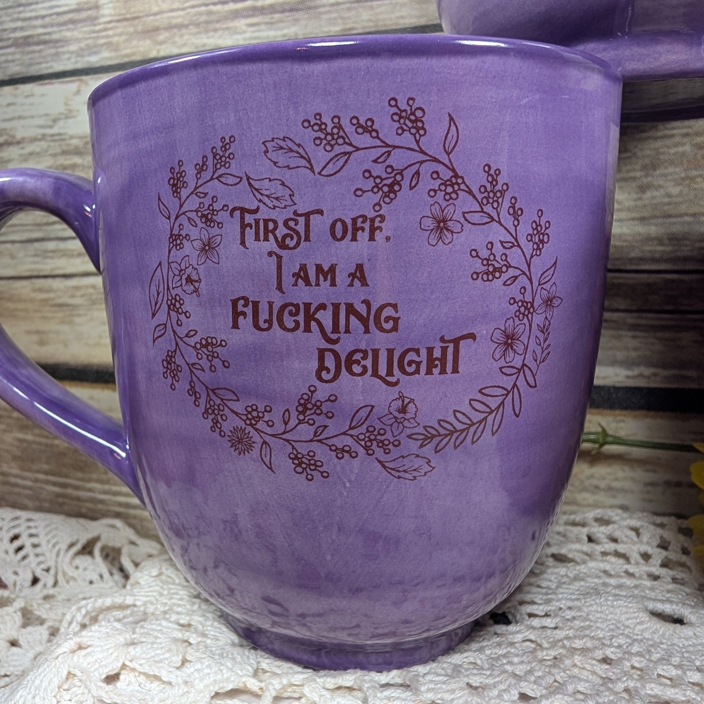"First Off..." Mug