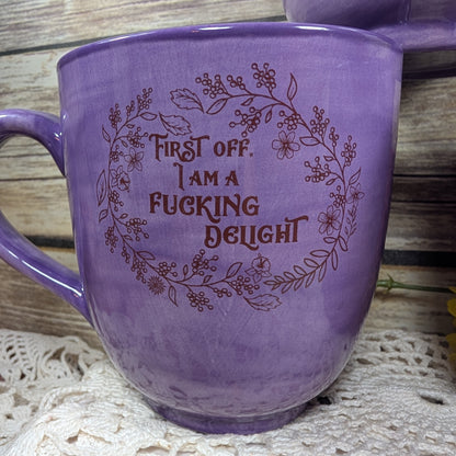 "First Off..." Mug