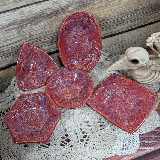 Tiny Trinket dish (Calavera couple)