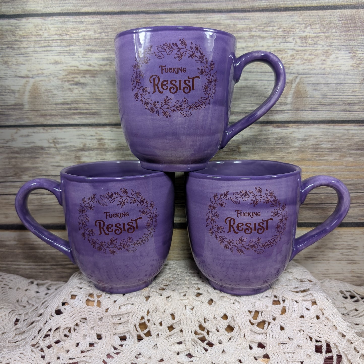 "F--king Resist" Mug