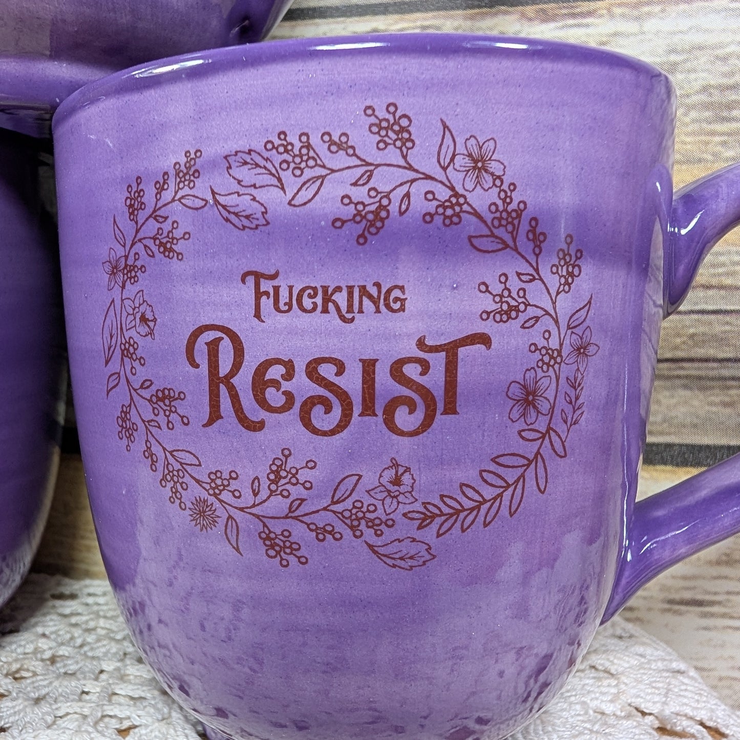"F--king Resist" Mug