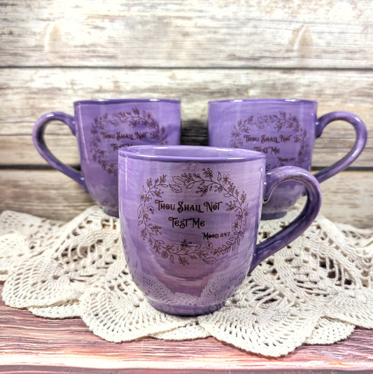 "Thou Shall Not" Mug