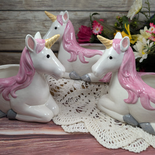 Unicorn planter