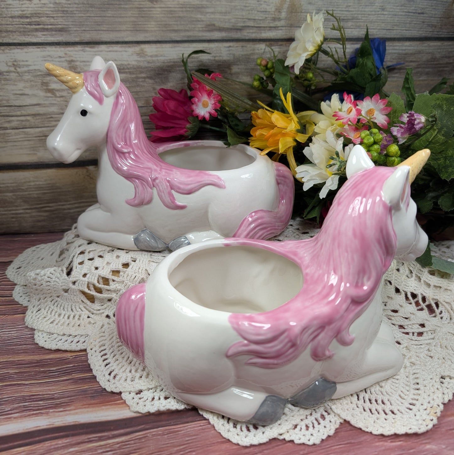 Unicorn planter