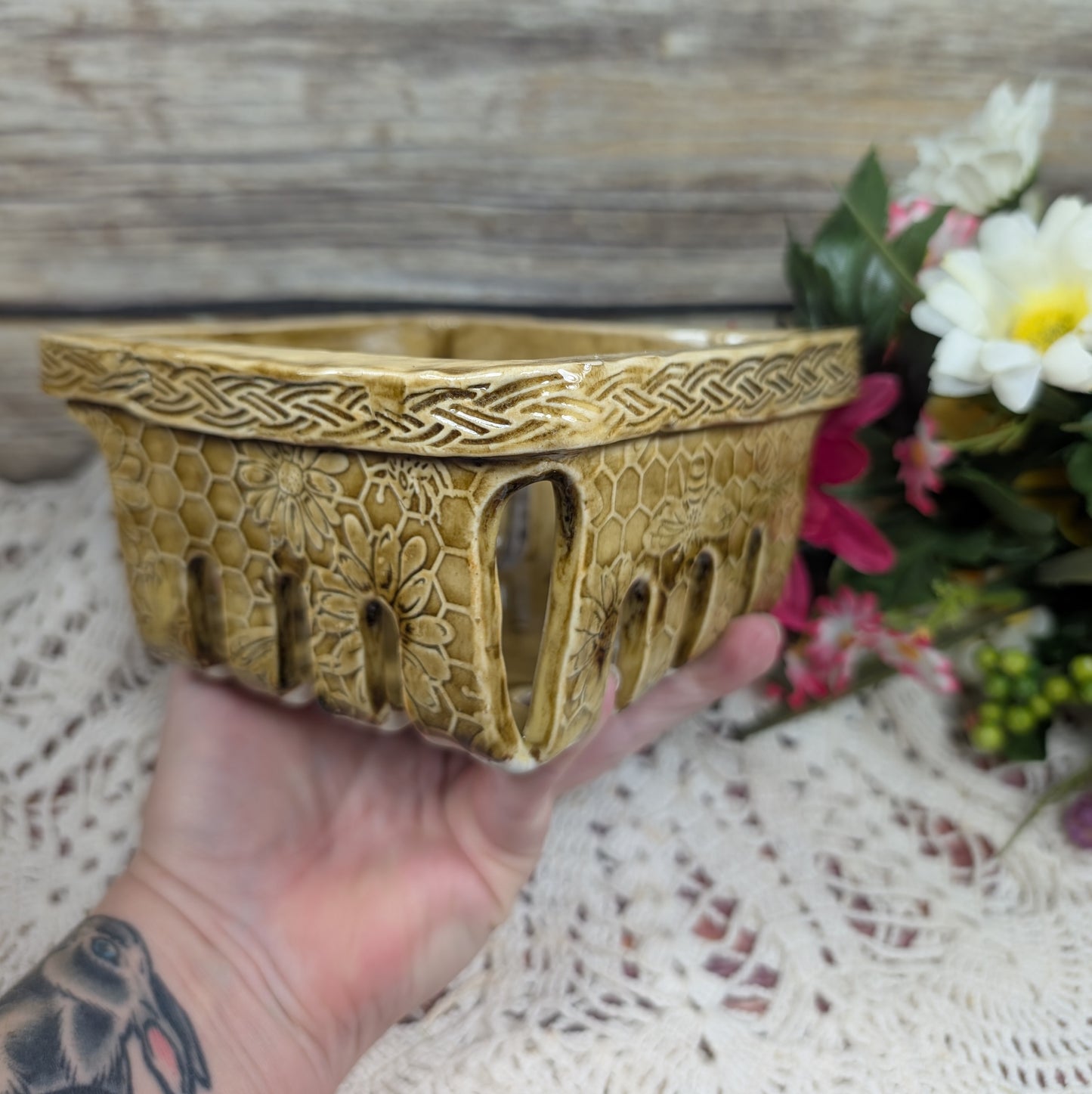 Honeycomb Berry basket