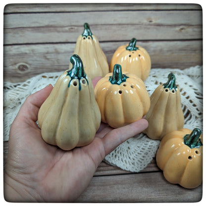 Salt & Pepper shakers (Gourd and Pumpkin)