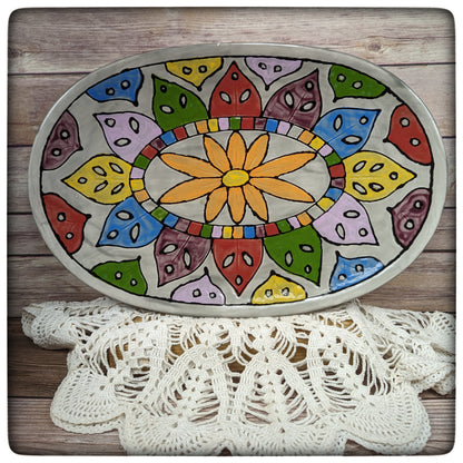 Colorful serving tray