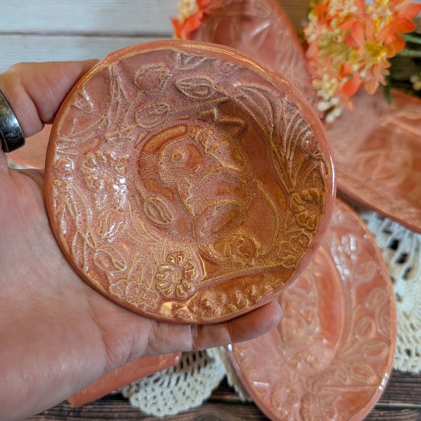Tiny Trinket dish (Rabbit)