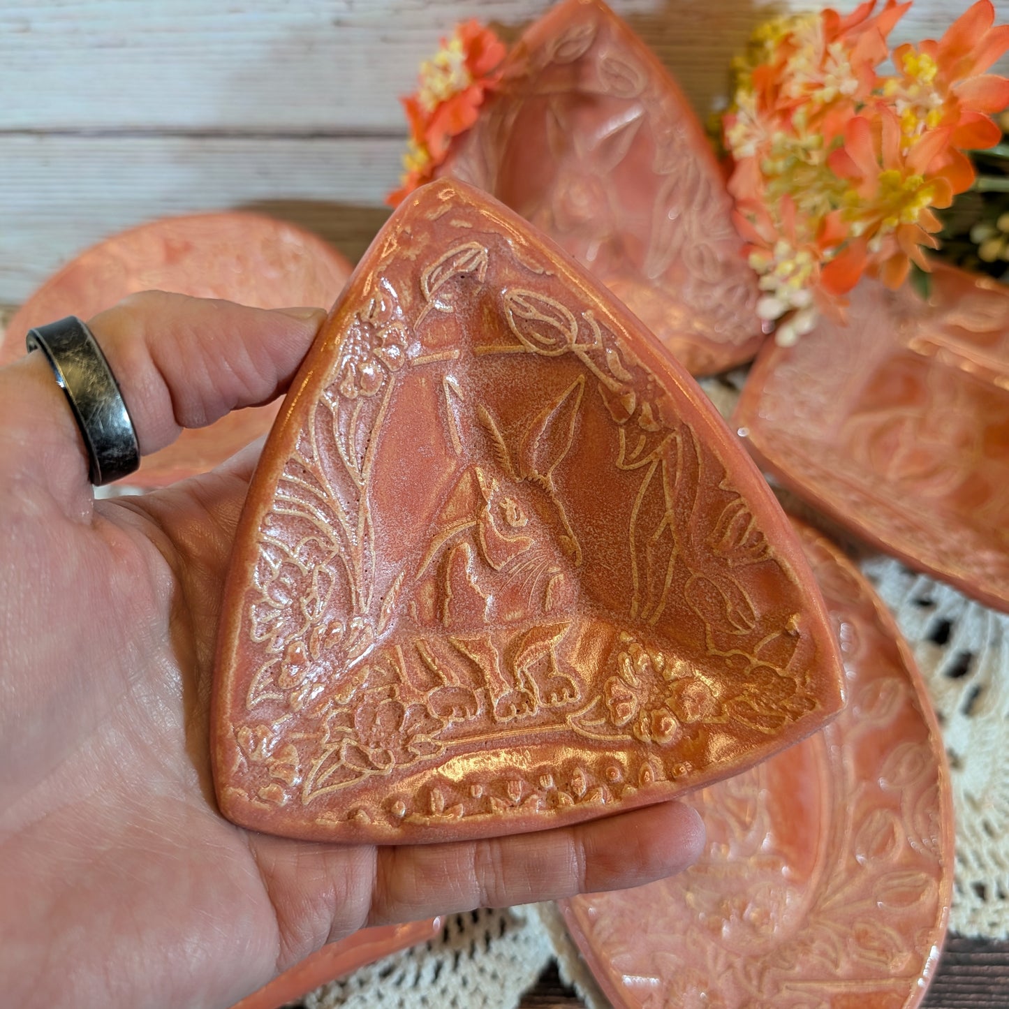 Tiny Trinket dish (Rabbit)