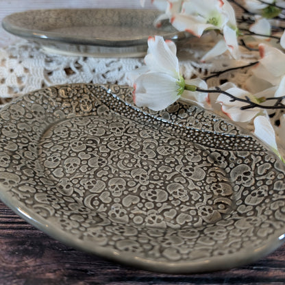 Skull soap dish (oval)