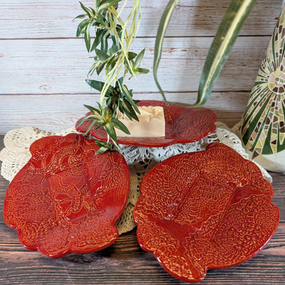 Crocheted Doily Soap Dish (Marie style)