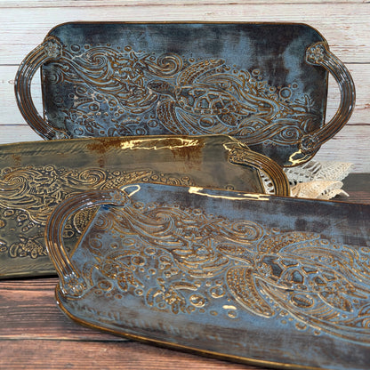 Rectangular tray (Sea Turtle)