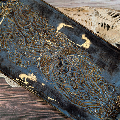 Rectangular tray (Sea Turtle)