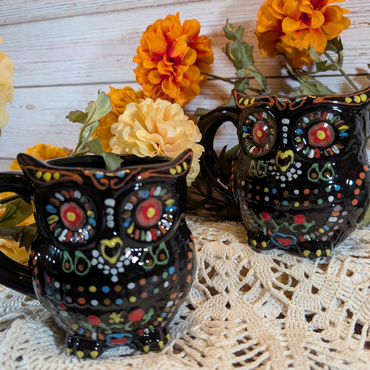 Colorful Owl mug