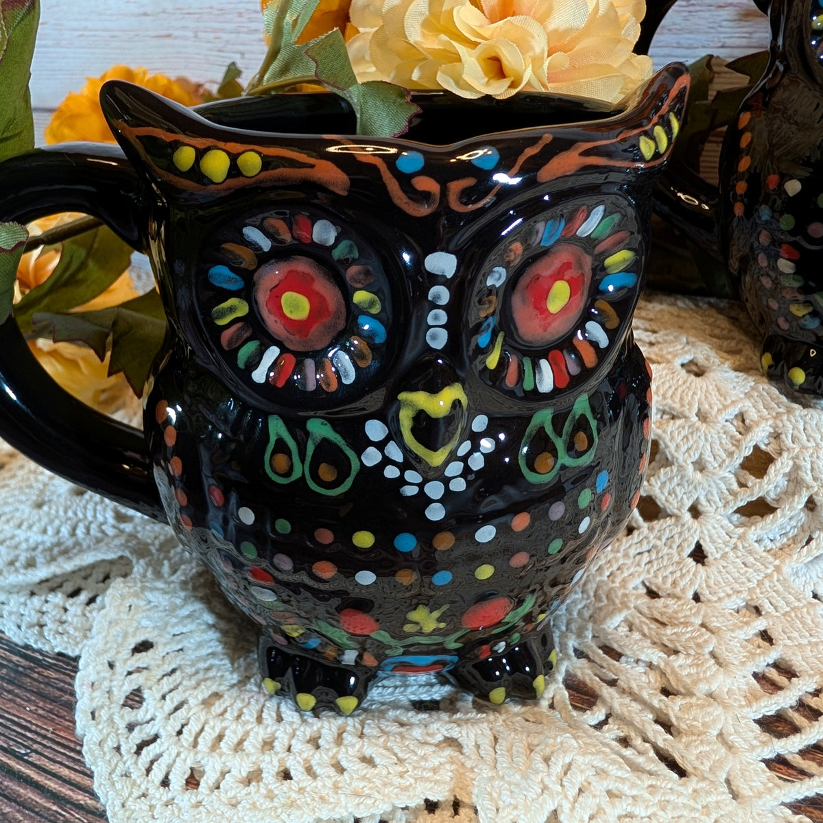 Colorful Owl mug