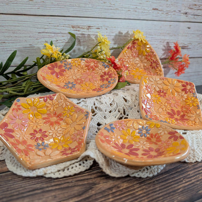 Tiny Trinket dish (Flower Power)