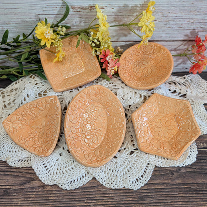 Tiny Trinket dish (Flower Power)