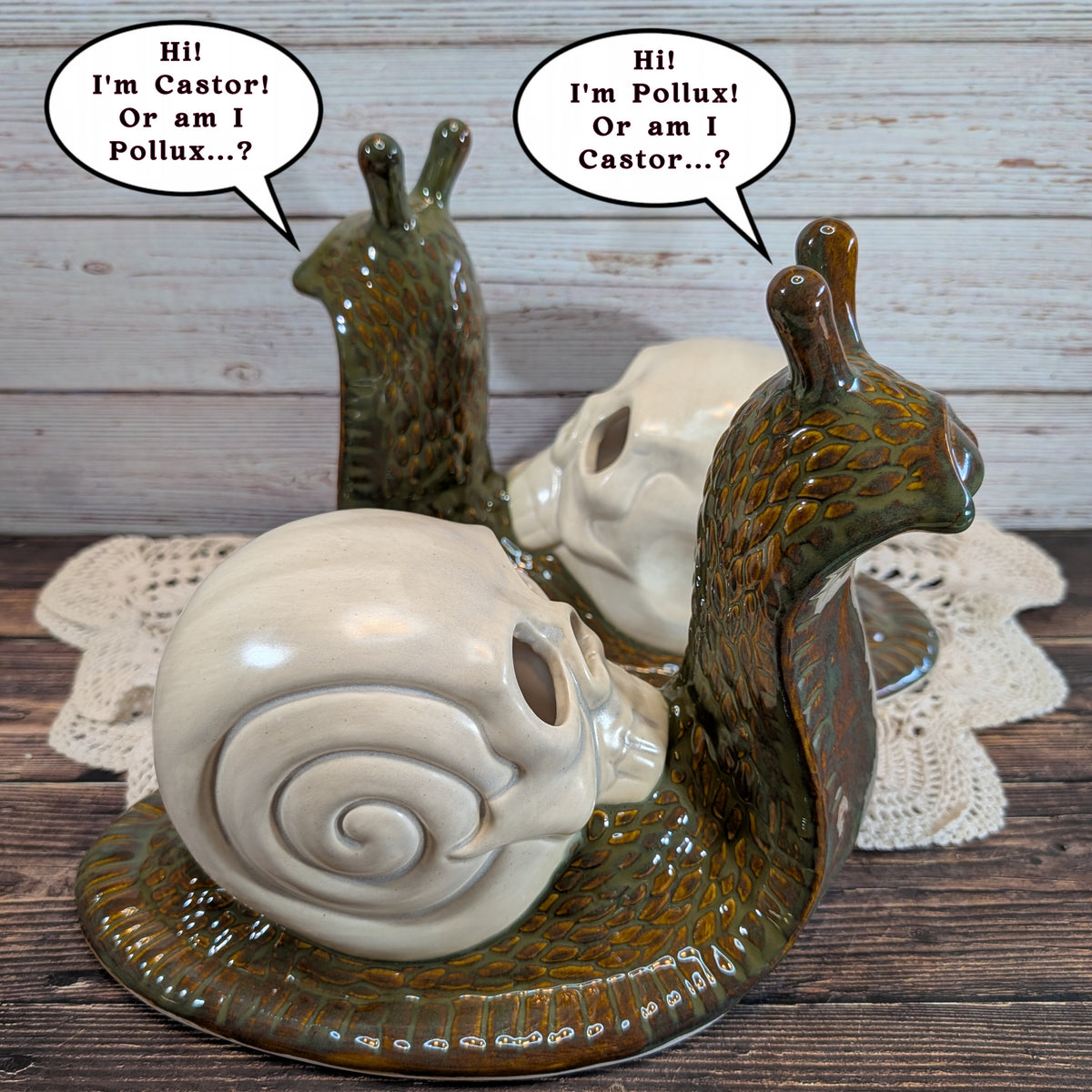 Death, at a Snail's Pace