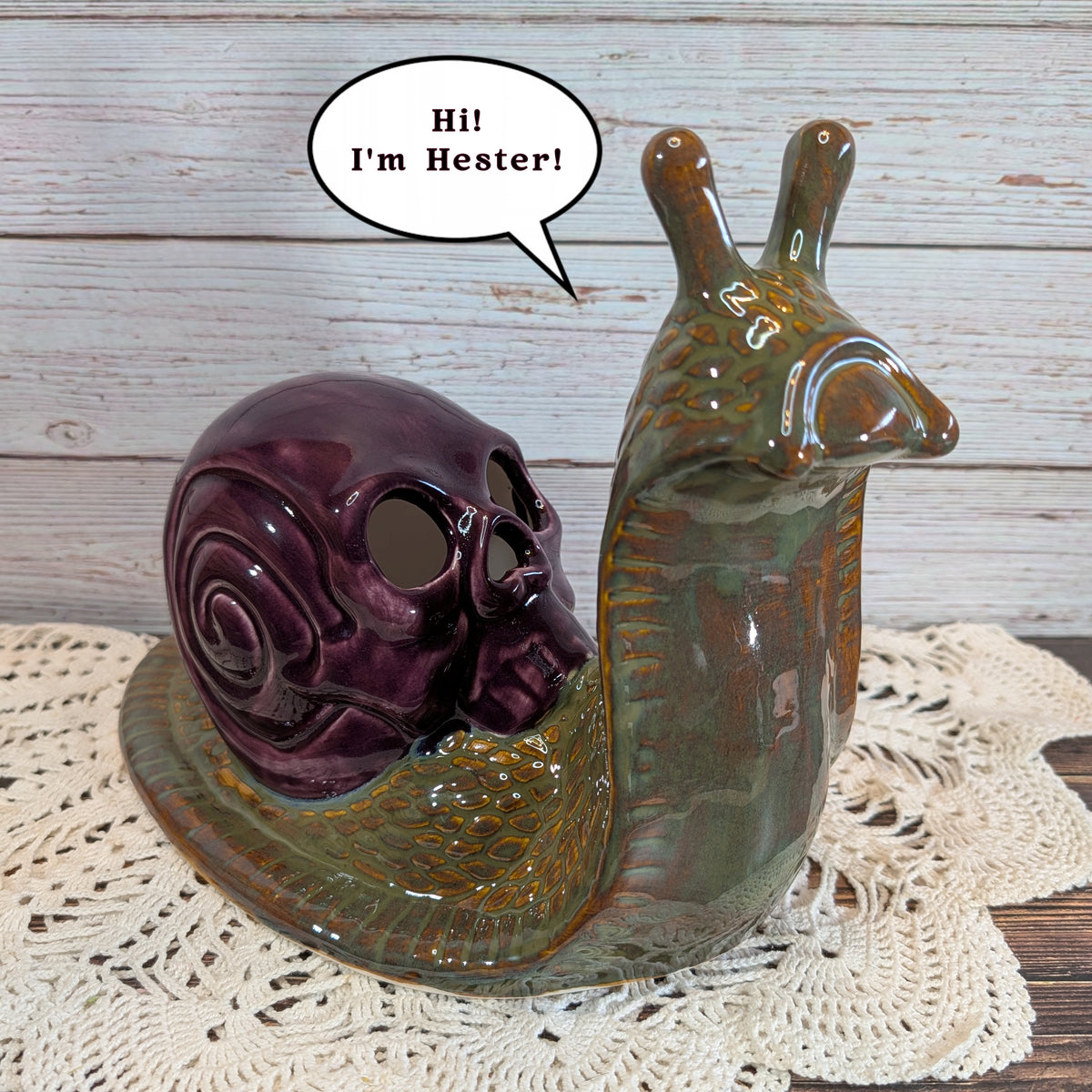 Death, at a Snail's Pace