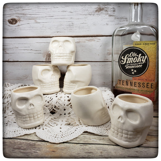 Skull shot glass